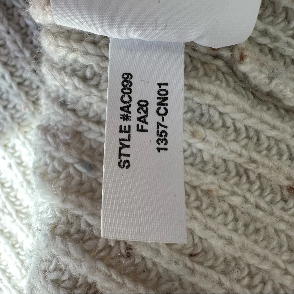 Madewell Speckled Ribbed Sweater Dress | Small - Picture 12 of 12